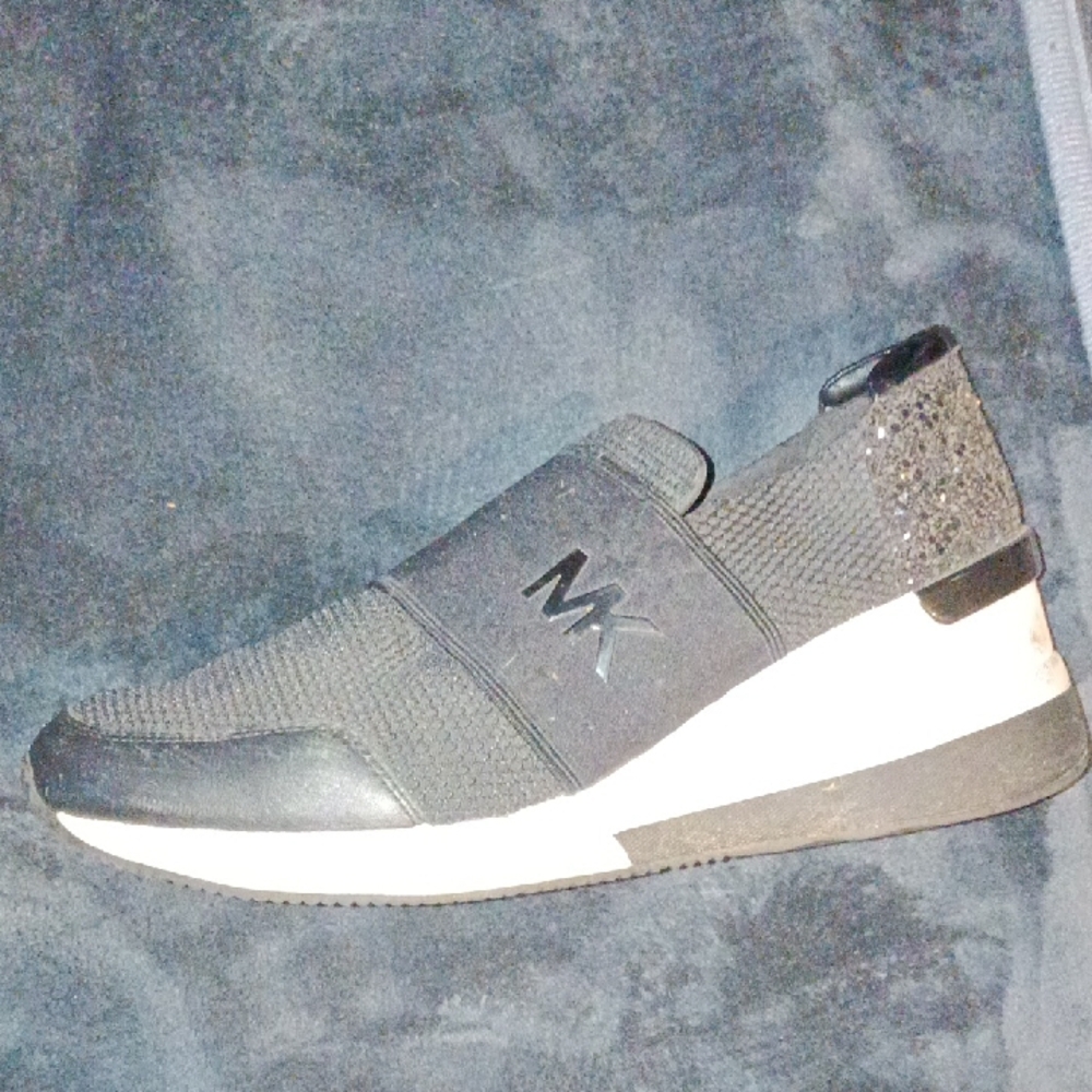 Michael Kors Black Sneakers with Chunky Midsole